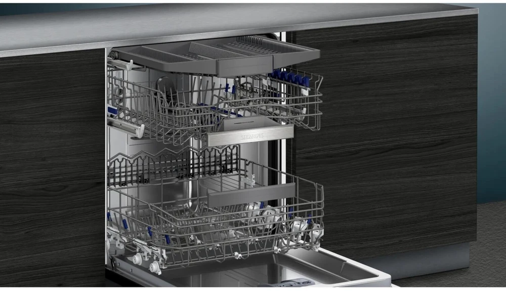Indaplovė Siemens Siemens SN45ZS07CE IQ500, indaplovė (nerūdijančio plieno, 60 cm, Home Connect)