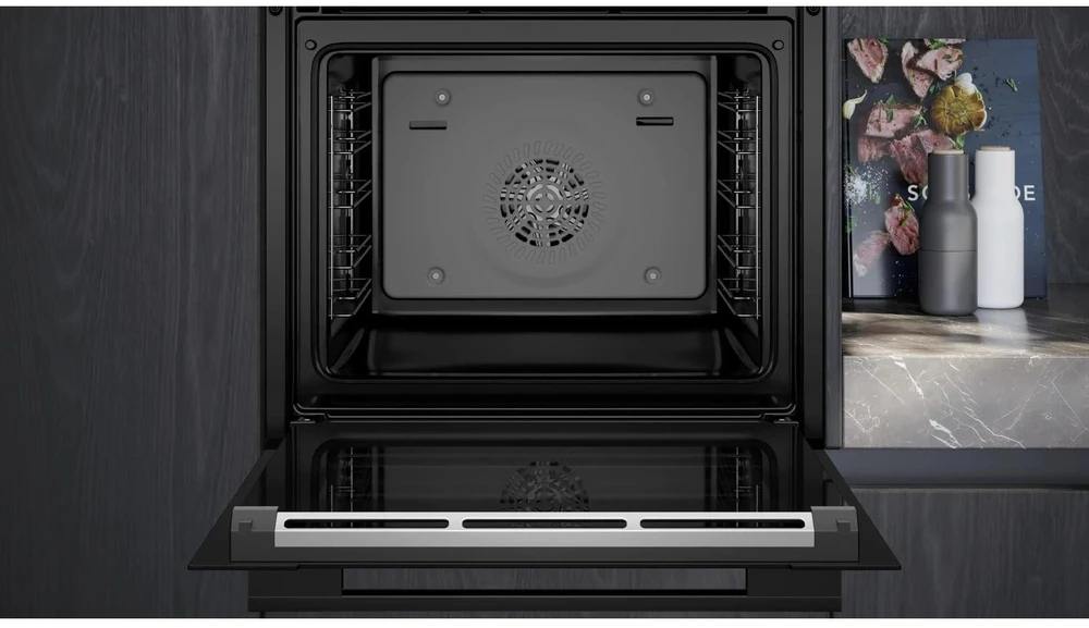 Siemens iQ700 HB734G1B1 orkaitė 71 L 3600 W Juodas