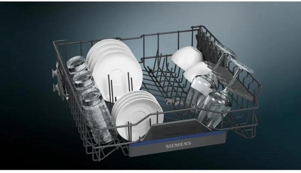 Skalbimo mašina Siemens Indaplovė SN73EX22CE, 14 rinkiniai, 6 programos, 42 dB, A, 9 l, 0.543 kWh, AquaStop, Home Connect, Vario krepšys