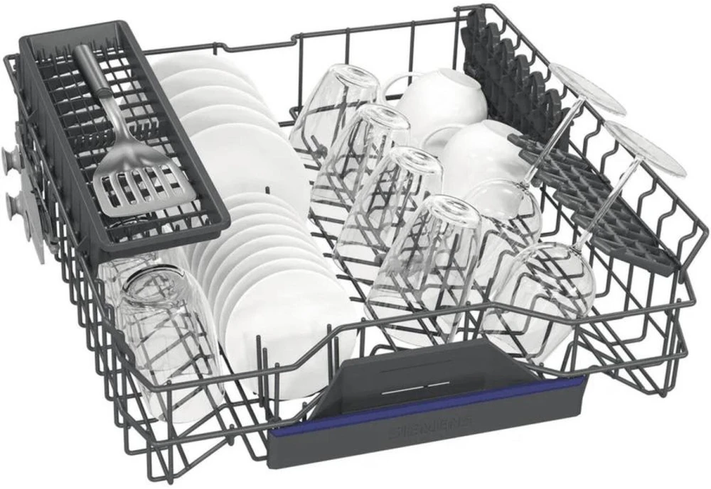 Skalbimo mašina Siemens Indaplovė SX63HX14AE iQ300, 13 rinkiniai, 6 programos, 42 dB, D klasė, 60 cm, Home Connect, aquaStop