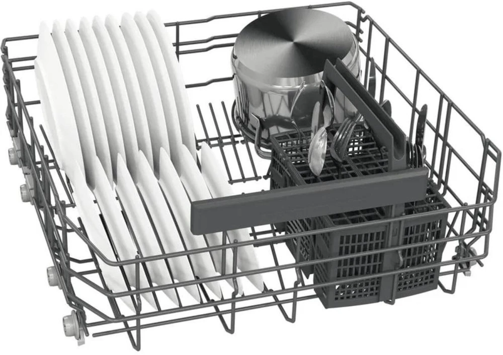 Skalbimo mašina Siemens Indaplovė SX63HX14AE iQ300, 13 rinkiniai, 6 programos, 42 dB, D klasė, 60 cm, Home Connect, aquaStop