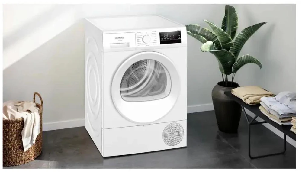 Skalbimo mašina Siemens šilumos siurblio skalbinių džiovintuvas WT45HVA4, 8kg, 112l, 600W, 62dB, 10 programų, D energijos klasė, AutoDry