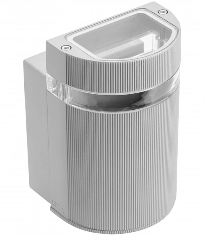 GTV Vienos krypties sieninis šviestuvas SILVA, GU10, MAX. 50W, IP54, AC220-240V, 50/60Hz, pilk