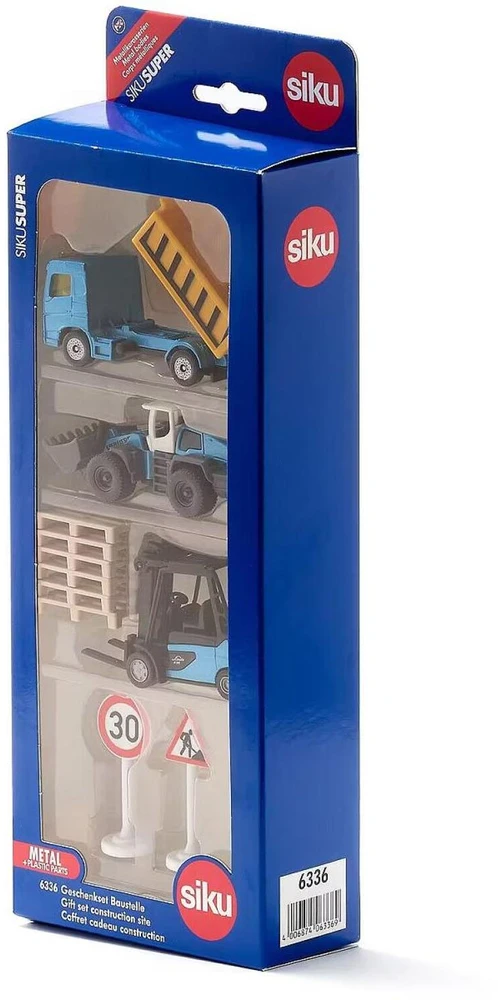 Žaislinis statybinių mašinų rinkinys siku super