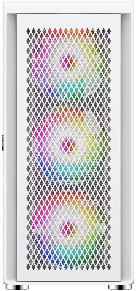 Silentware Air 100 AIR100WHITE, kompiuterio korpusas, baltas, Extended ATX, grūdintas stiklas, 2x USB 3.0, 4 ventiliatoriai