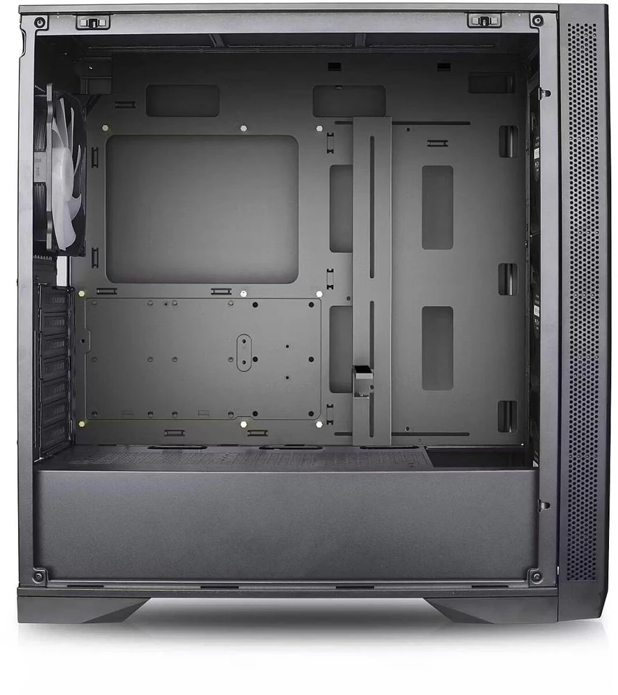 Silentware Air 1000 AIR1000BLACK, kompiuterio korpusas, juodas, Extended ATX, grūdintas stiklas, 4 ventiliatoriai, 2x USB 3.0