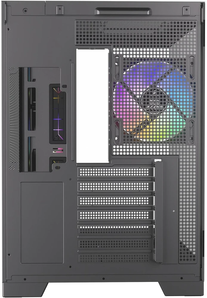 Silentware Vaizdas A-RGB (juodas, grūdintas stiklas x2)