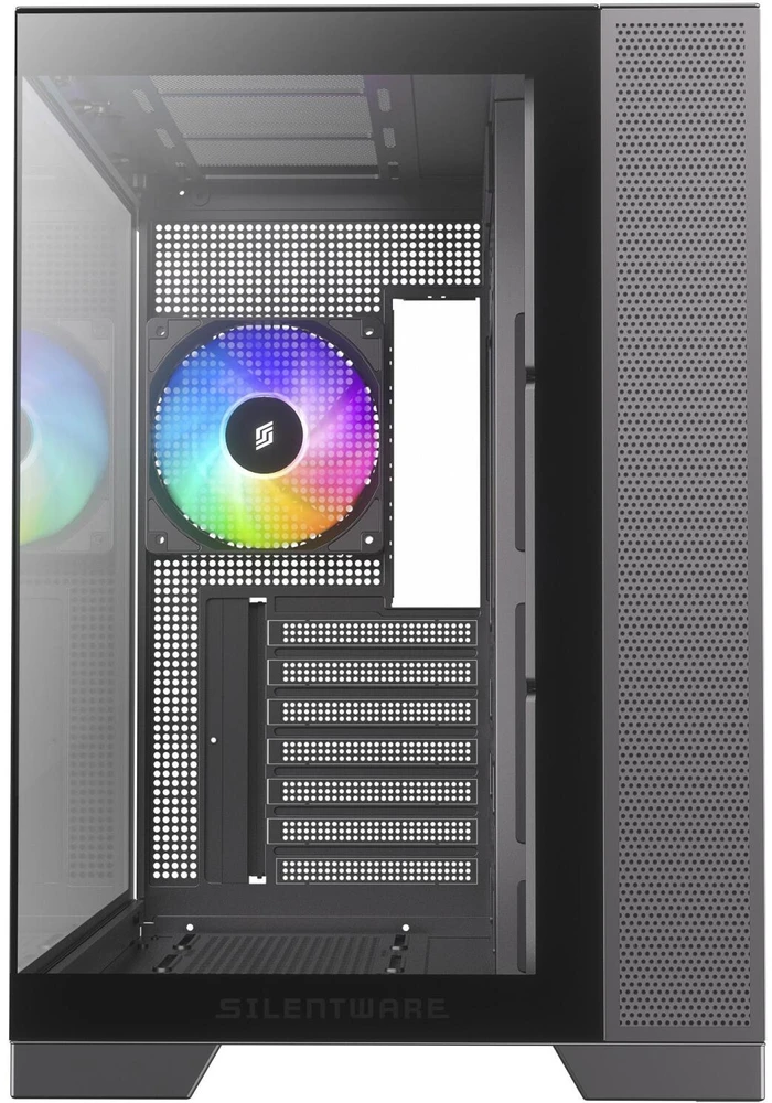 Silentware Vaizdas A-RGB (juodas, grūdintas stiklas x2)