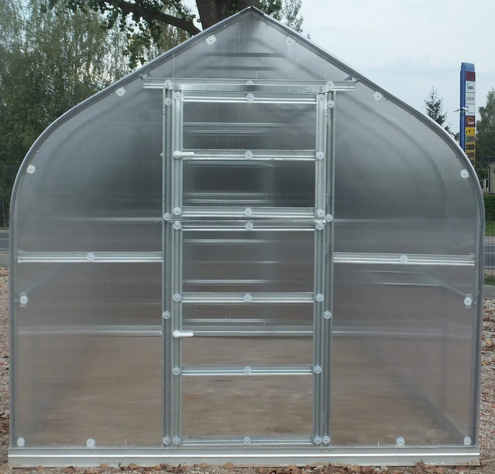 Meistro Kodas Šiltnamis STANDART*KLASIKA 20 m2/4mm. danga(2,5x8m), 4 stoglangiai