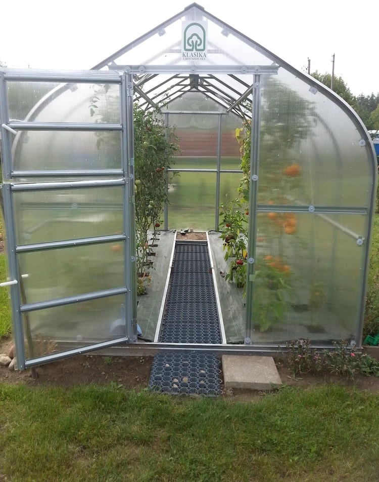 Meistro Kodas Šiltnamis STANDART*KLASIKA 20 m2/4mm. danga(2,5x8m), 4 stoglangiai