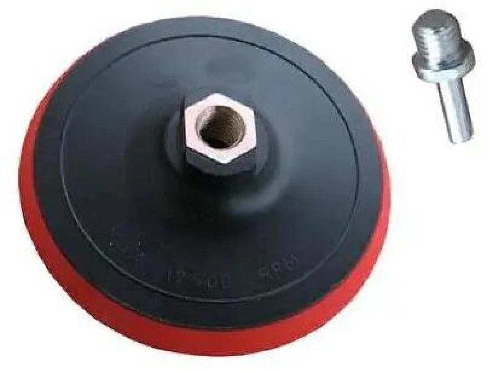 SILVER DYSK 125mm UNIWERSALNY Z RZEPEM