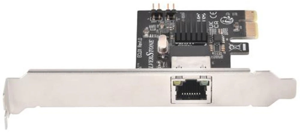 SilverStone ECL01 2.5G karta jungiama į tinklą PCIe