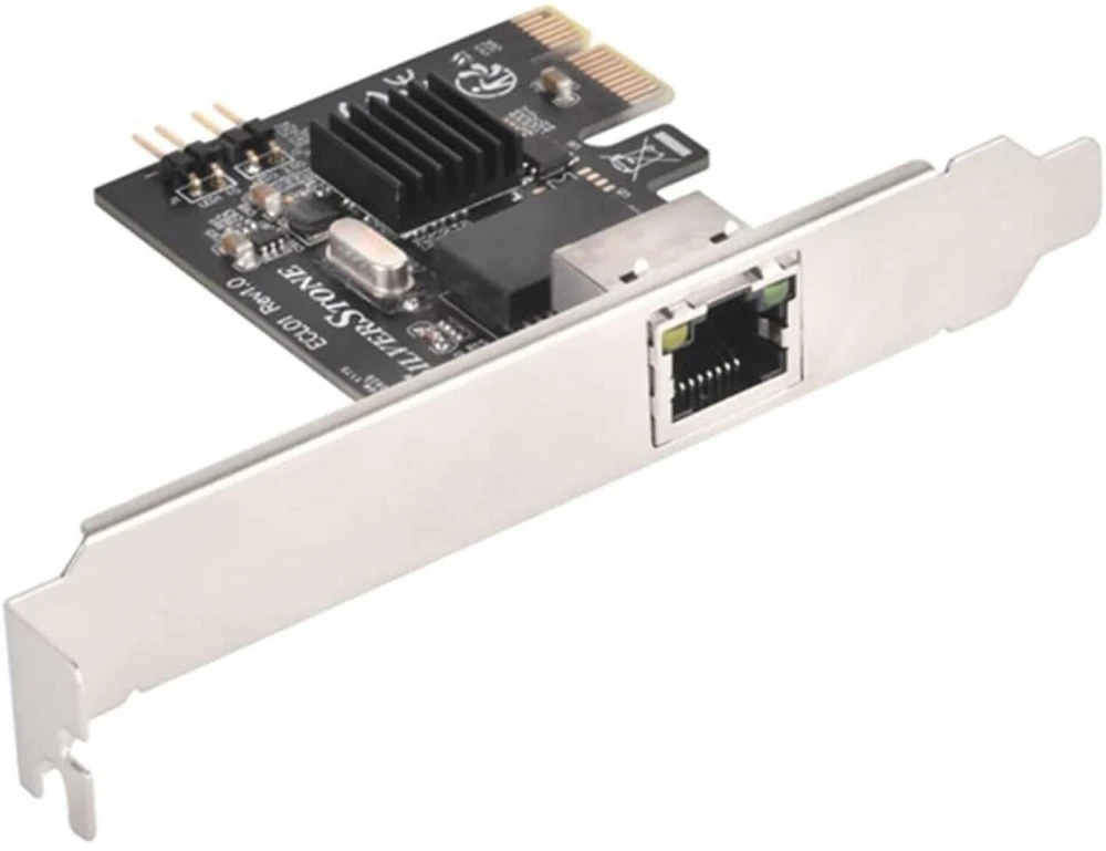SilverStone ECL01 2.5G karta jungiama į tinklą PCIe