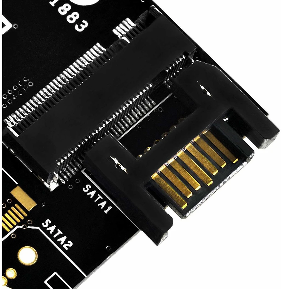 SilverStone PCIe 3.0 x4 valdiklis – M.2 M klavišas + M.2 B klavišas (SST-ECM20)