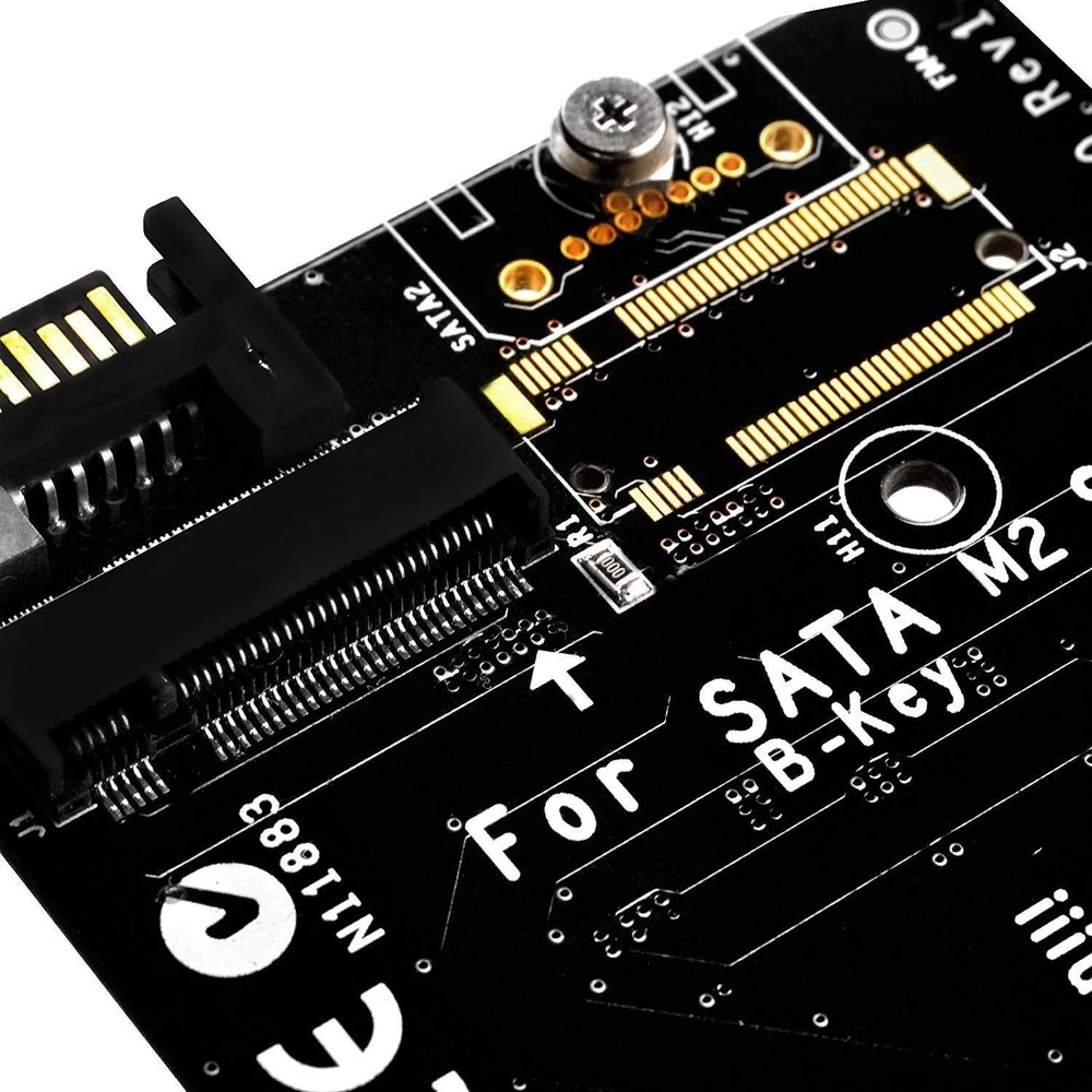 SilverStone PCIe 3.0 x4 valdiklis – M.2 M klavišas + M.2 B klavišas (SST-ECM20)