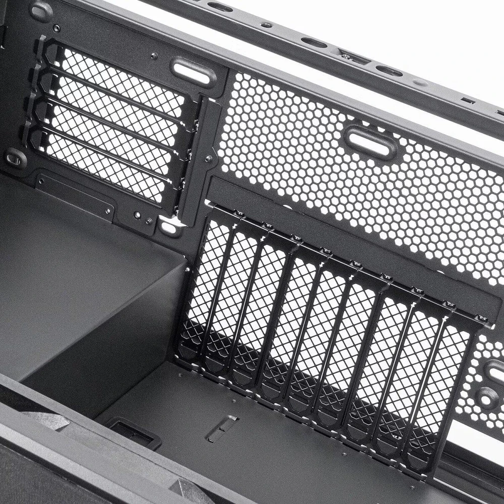 SilverStone ALTA F2, Big-Tower-case - juodas, Tempered Glass