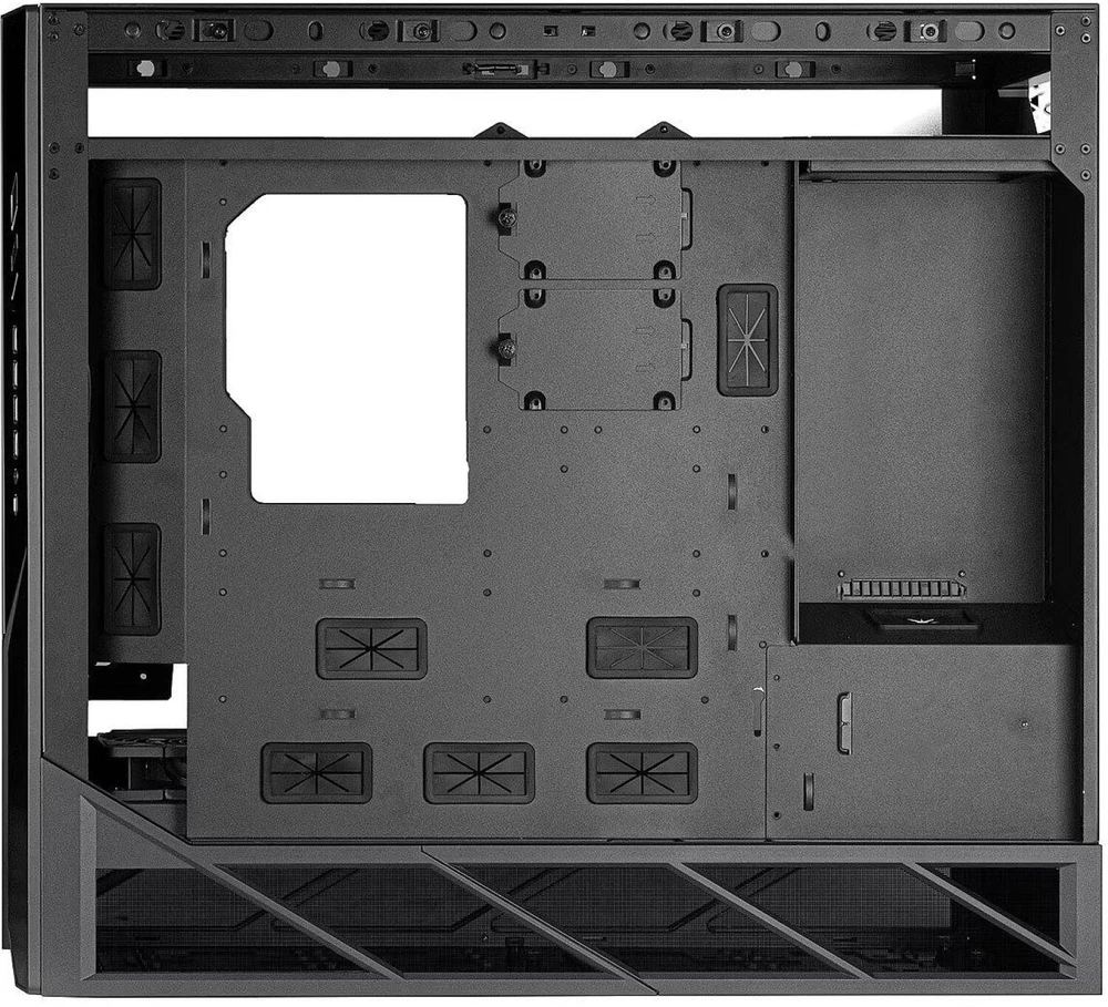 SilverStone ALTA F2, Big-Tower-case - juodas, Tempered Glass