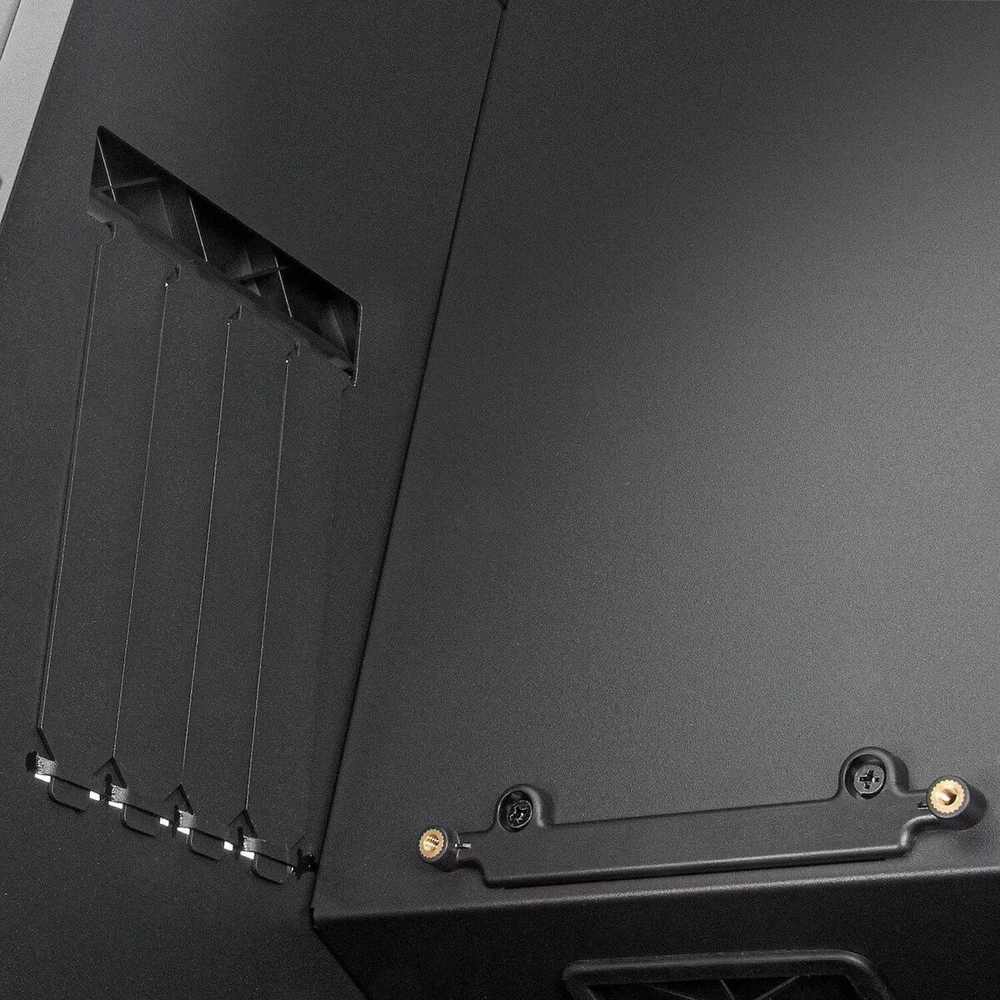 SilverStone ALTA F2, Big-Tower-case - juodas, Tempered Glass