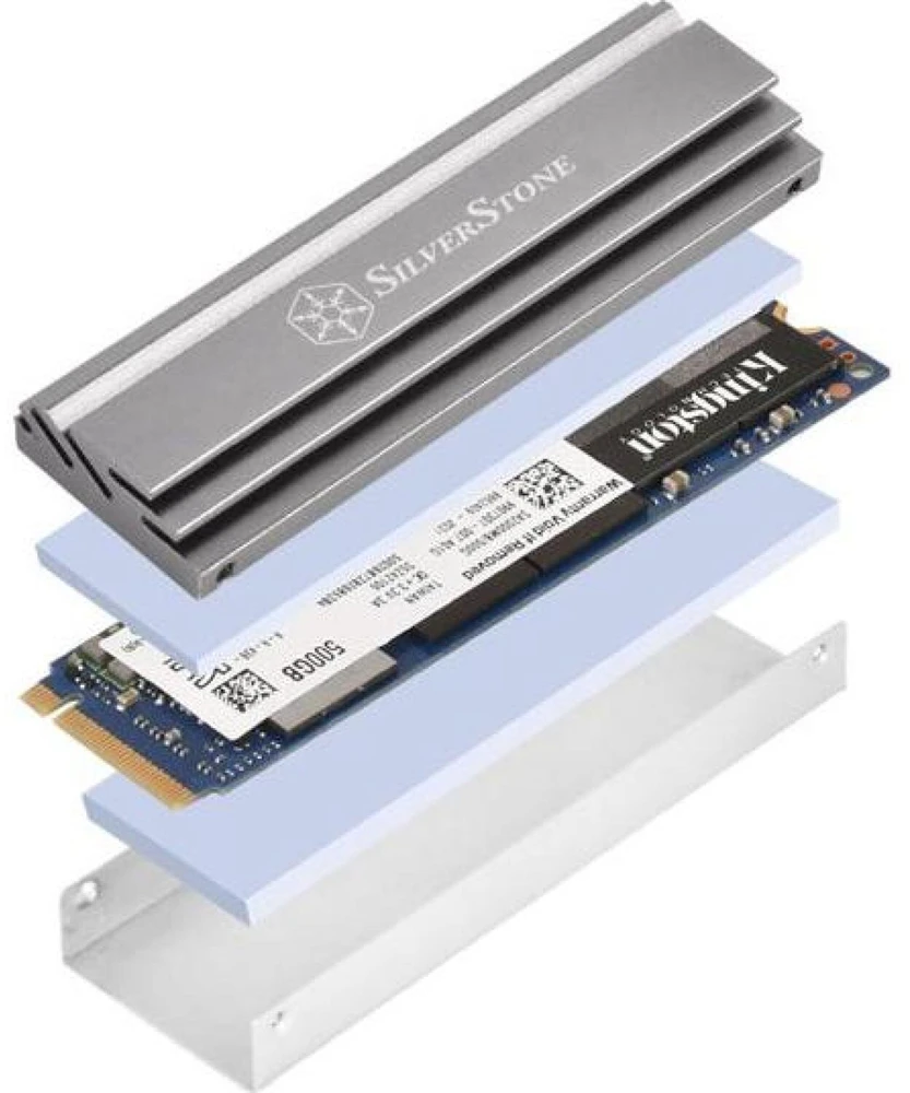 „SilverStone“ radiatorius TP04 M.2 SSD (SST-TP04)