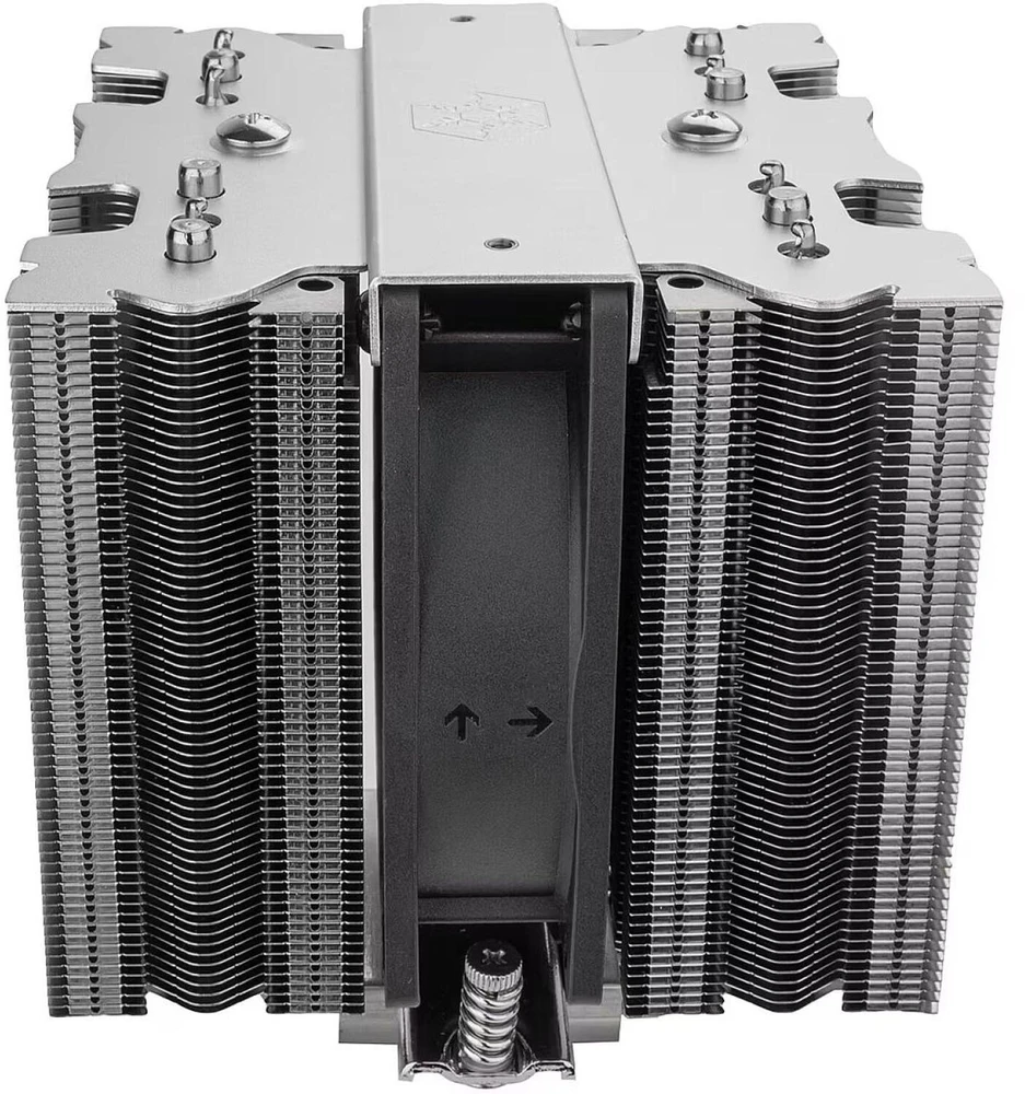 Silverstone Technology aušintuvas SST-XED120S, 120mm, 145mm, 450W, 3000rpm, 500rpm, 44.9dB, 4-pin PWM, LGA4677, LGA4710, SP3, SP5