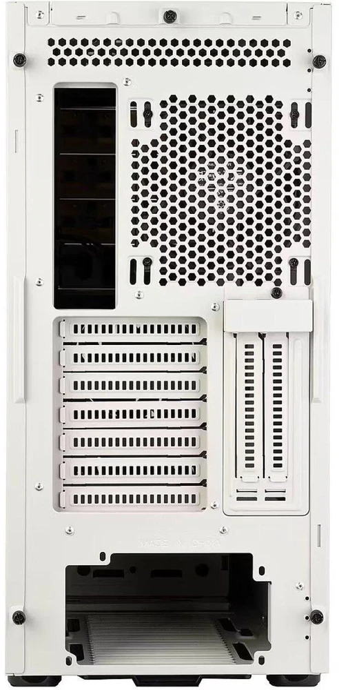 „SilverStone FLP02“, bokšto tipo korpusas – smėlio spalvos
