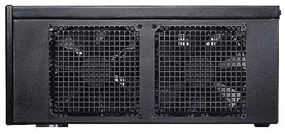 PC korpusas Silverstone SST-GD04B USB 3.0 Grandia HTPC Micro ATX, Juodas