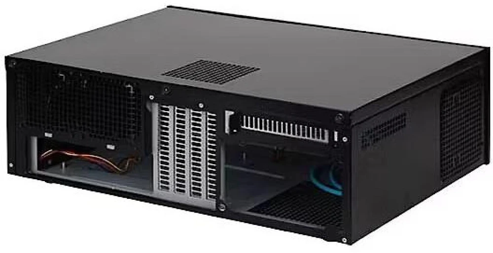 PC korpusas Silverstone SST-GD04B USB 3.0 Grandia HTPC Micro ATX, Juodas