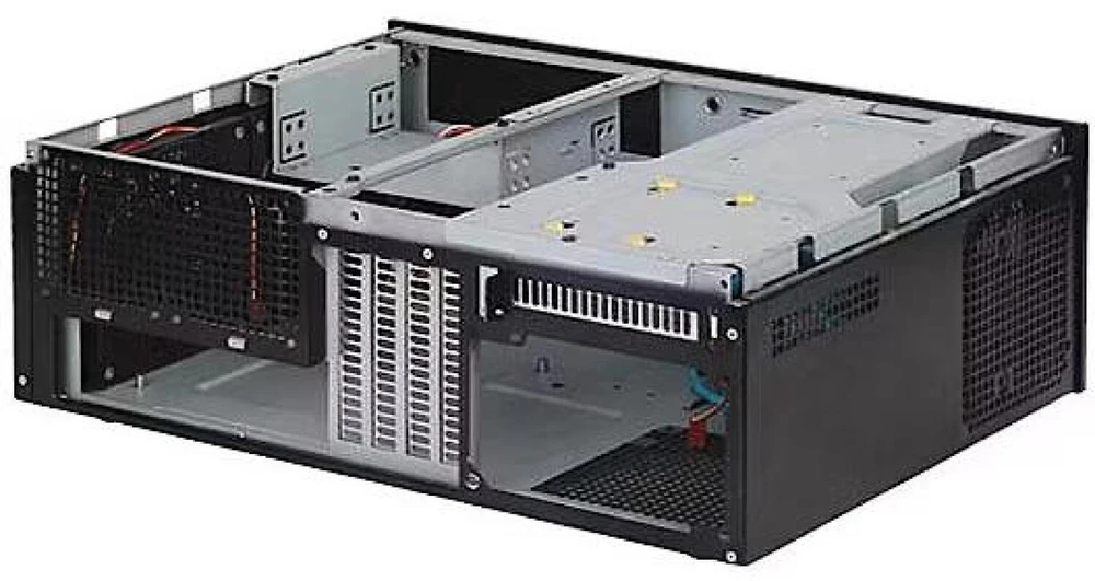 PC korpusas Silverstone SST-GD04B USB 3.0 Grandia HTPC Micro ATX, Juodas