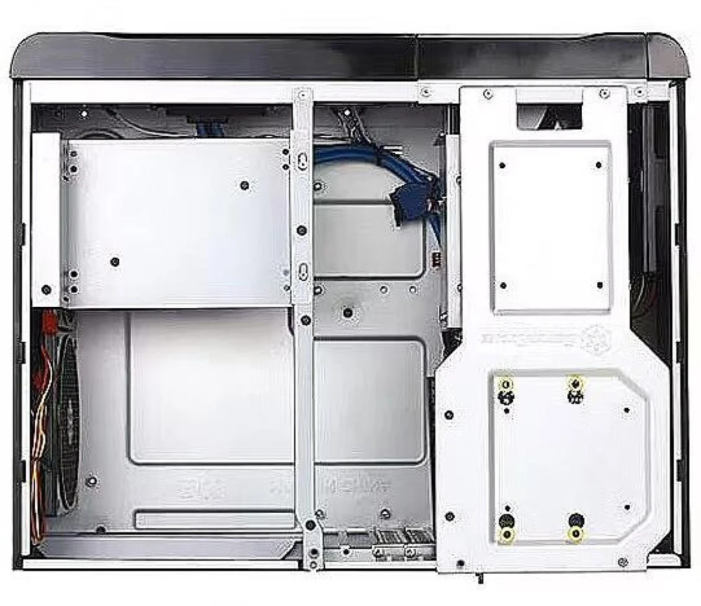 PC korpusas Silverstone SST-GD06B Grandia HTPC Micro ATX, Juodas