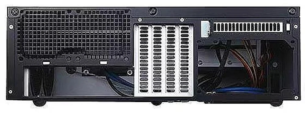 PC korpusas Silverstone SST-GD06B Grandia HTPC Micro ATX, Juodas