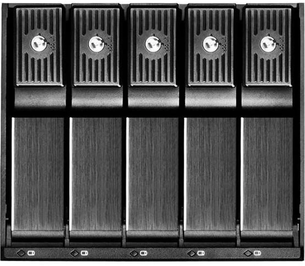 Serverio korpusas SilverStone Silverstone FS305-12G, keičiamas rėmas (juodas)