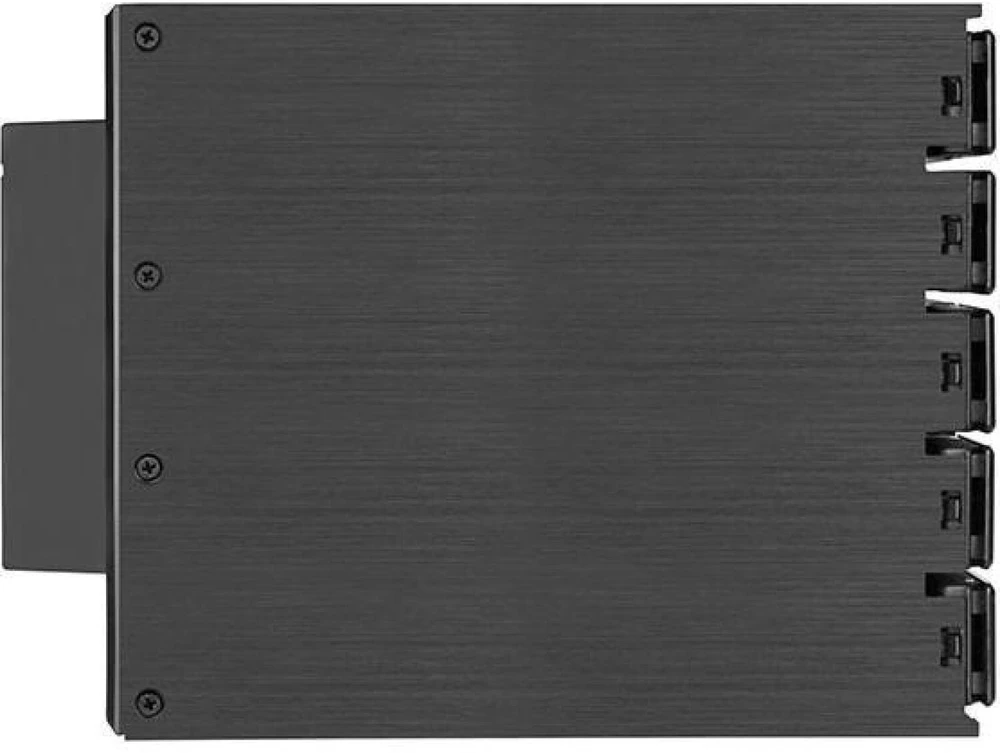 Serverio korpusas SilverStone Silverstone FS305-12G, keičiamas rėmas (juodas)