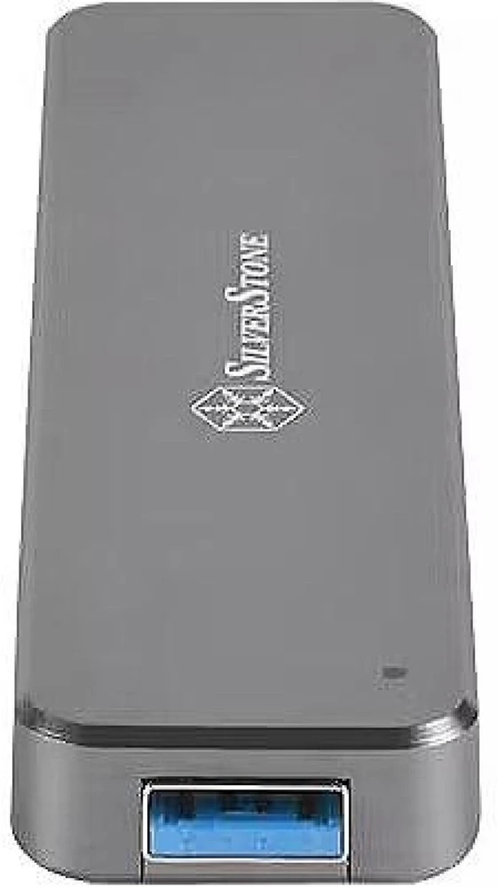 Kištukinis SilverStone M.2 SATA raktas B - USB 3.2 Gen 2 MS09 (SST- MS09C)