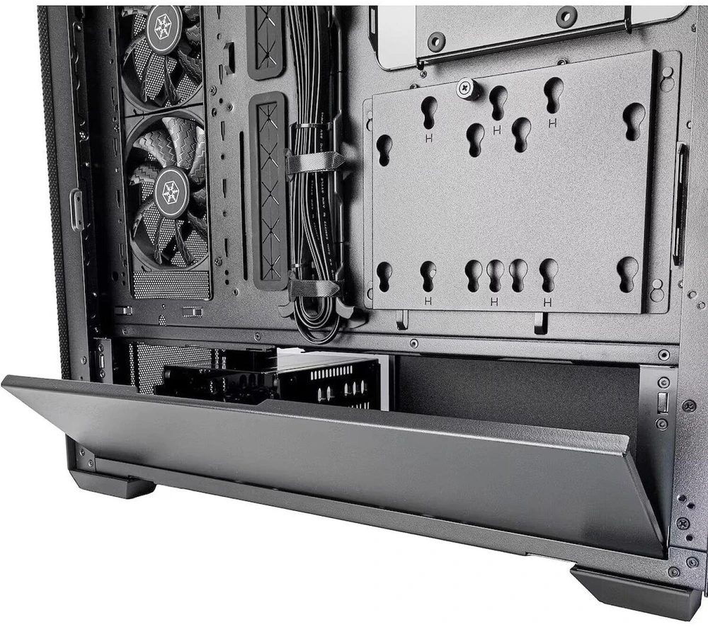 SilverStone SETA H2, Tower-case - juodas