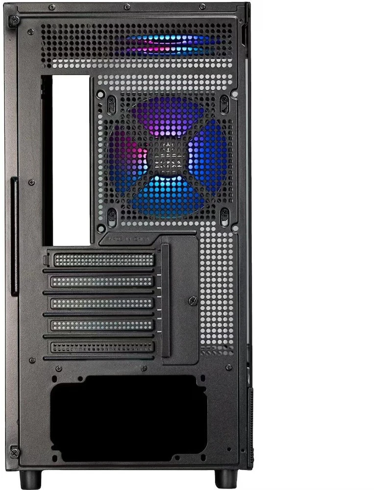 SilverStone Lucid 04, Tower-case - juodas, Tempered Glass x 2
