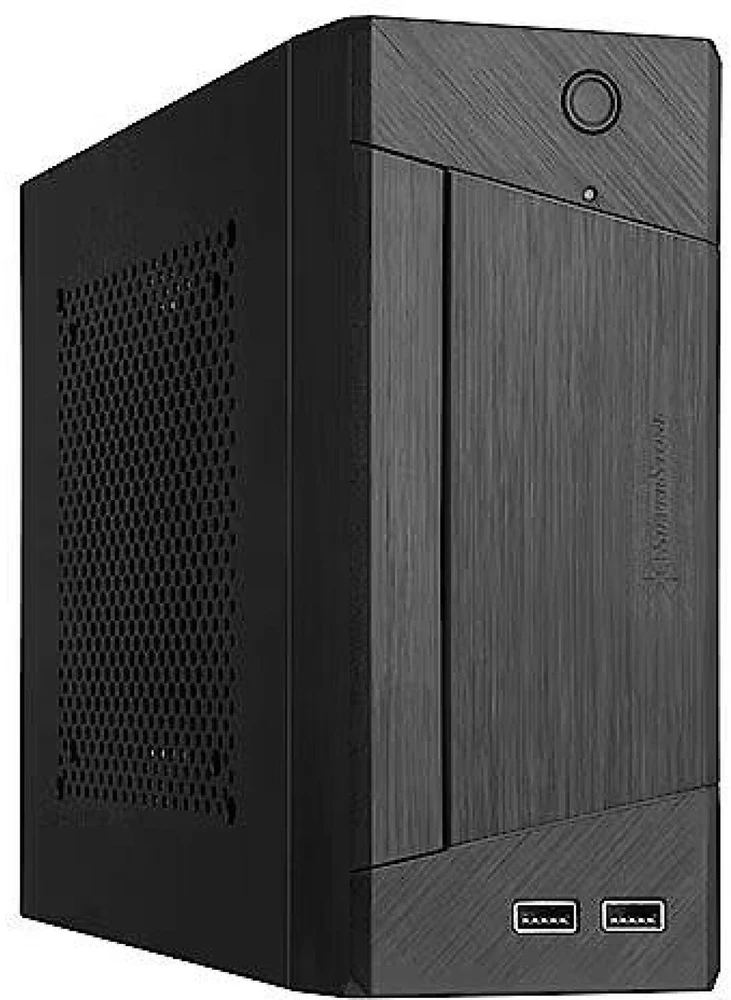 SilverStone Milo 10 Mini-PC-case, Mini-ITX - juodas