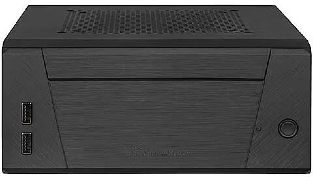 SilverStone Milo 10 Mini-PC-case, Mini-ITX - juodas