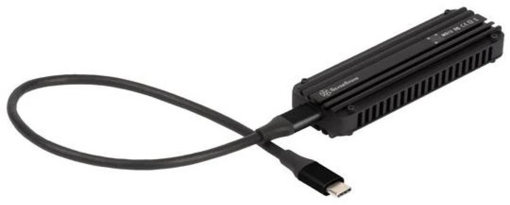 „SilverStone M.2 PCIe NVMe“ – USB-C 3.2 Gen 2x2 MS12 (ST-MS12)