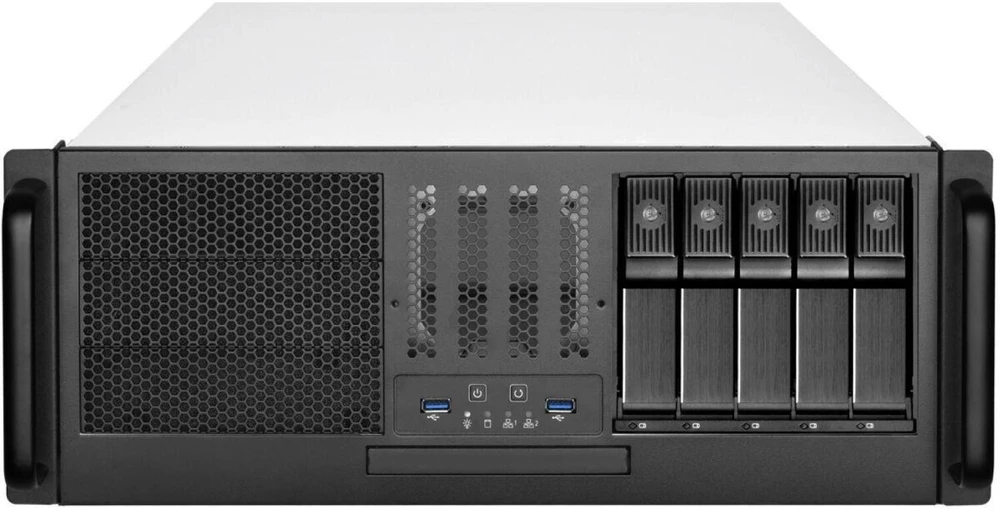 Rackmount SilverStone SST–RM41–H08 – 4U stovo montuojamas serveris