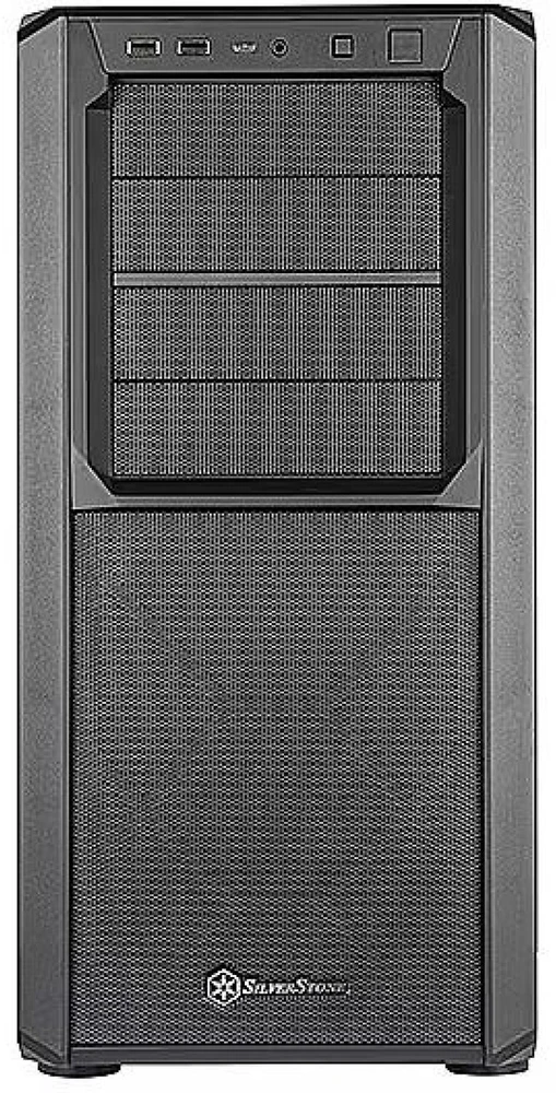 SilverStone SST-SED1-B Seta D1 Mid Tower - Juodas