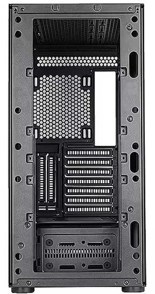 SilverStone SST-SED1-B Seta D1 Mid Tower - Juodas