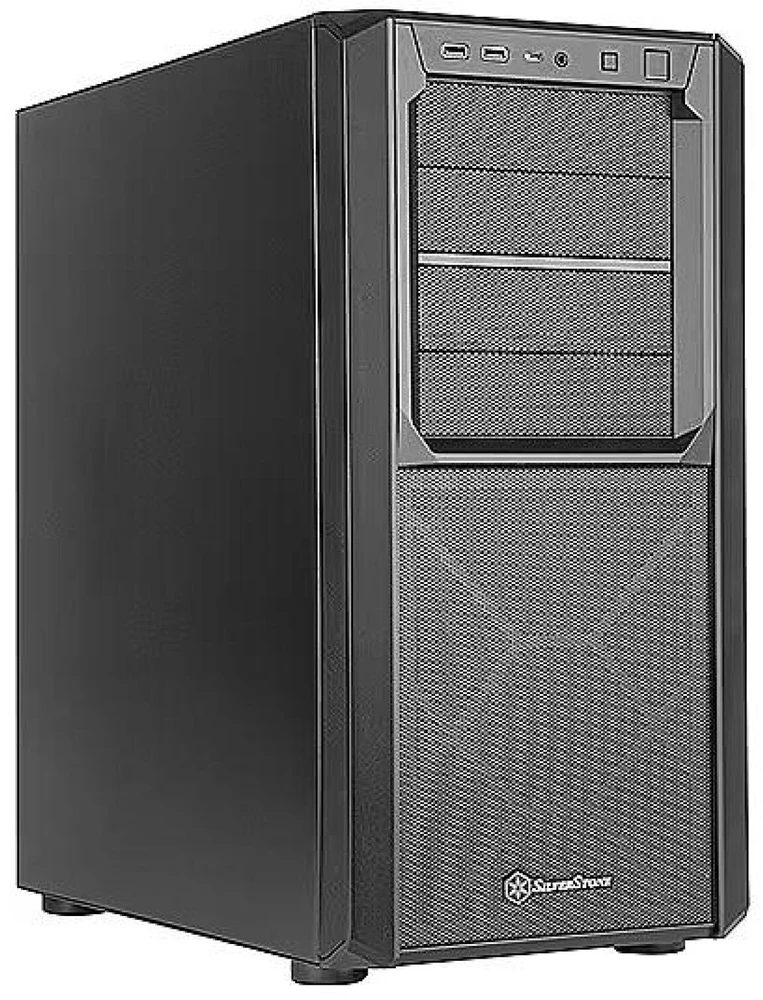 SilverStone SST-SED1-B Seta D1 Mid Tower - Juodas