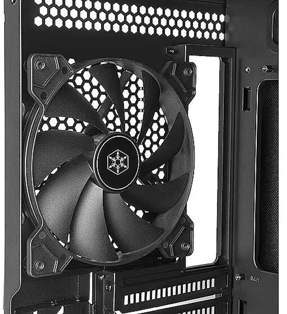 SilverStone SST-SED1-B Seta D1 Mid Tower - Juodas