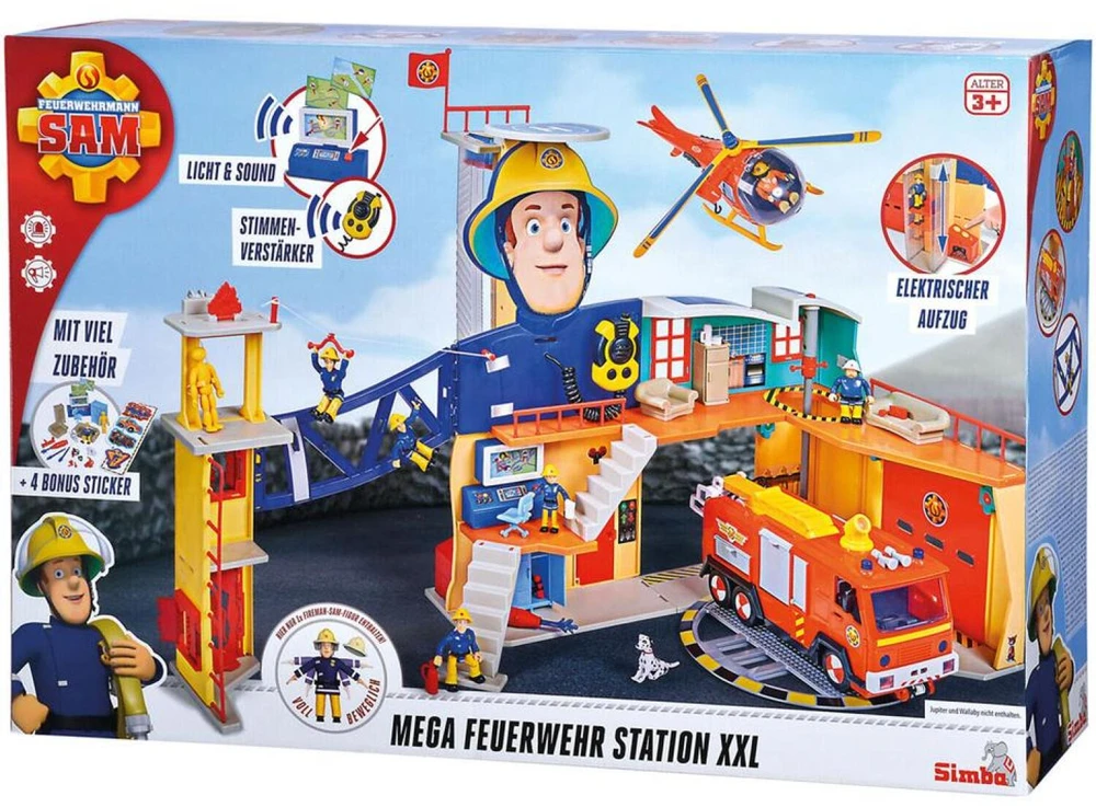 Simba Dickie Group Simba Dickie Sam Mega-Feuerwehrstation XXL 109252577