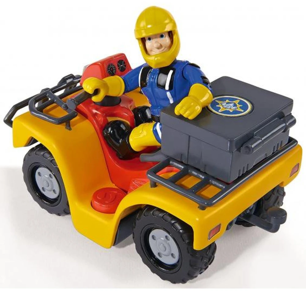 Figūrėlė Simba Strażak Sam - Quad Mercury (109257657)