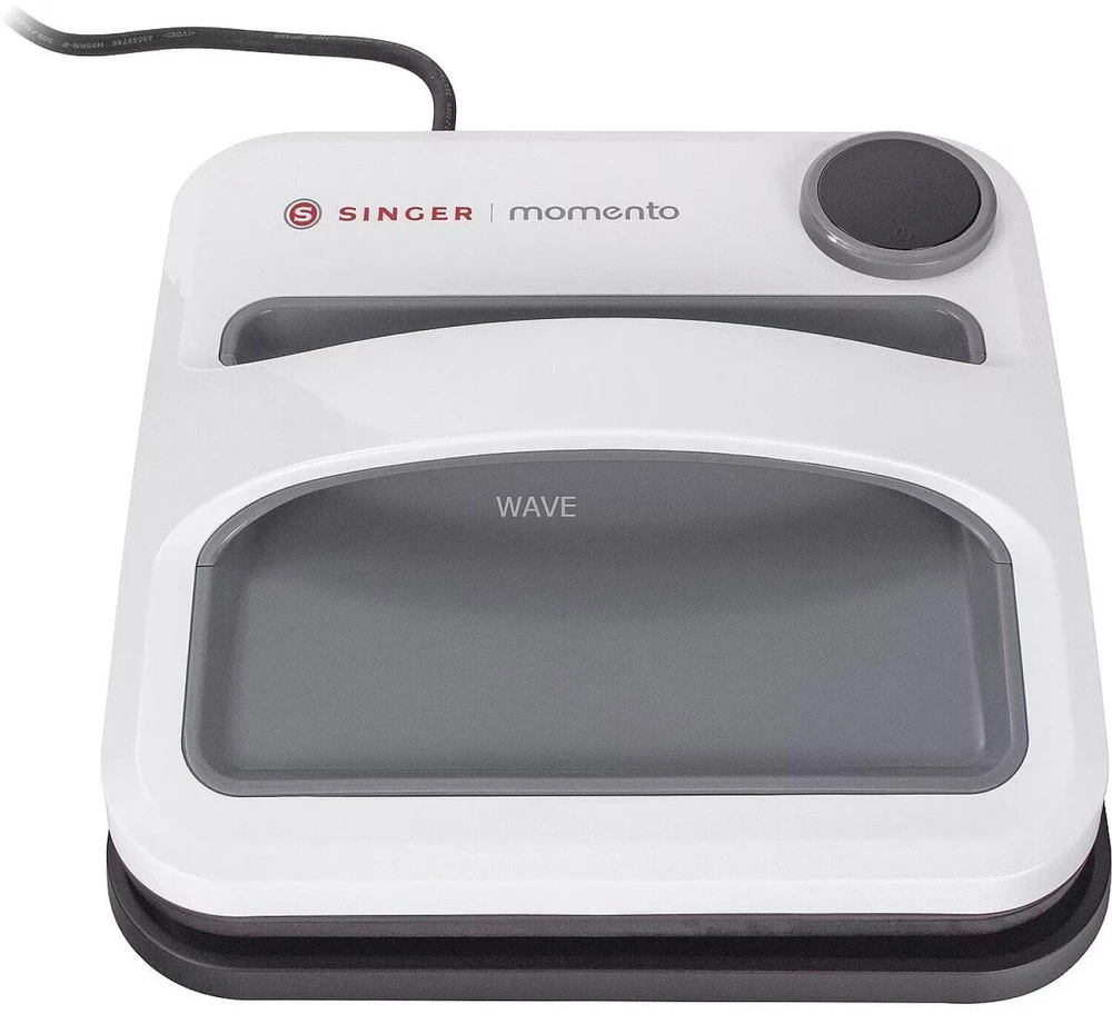 Siuvimo mašina Singer Momento Square Press 220453104, 2400 W, 300 ml, 45 g/min, 1.8 m, keraminis padas, garas, apsauga nuo lašų