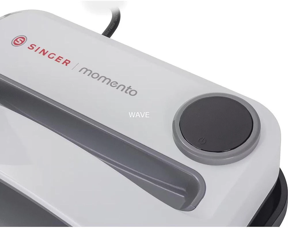Siuvimo mašina Singer Momento Square Press 220453104, 2400 W, 300 ml, 45 g/min, 1.8 m, keraminis padas, garas, apsauga nuo lašų