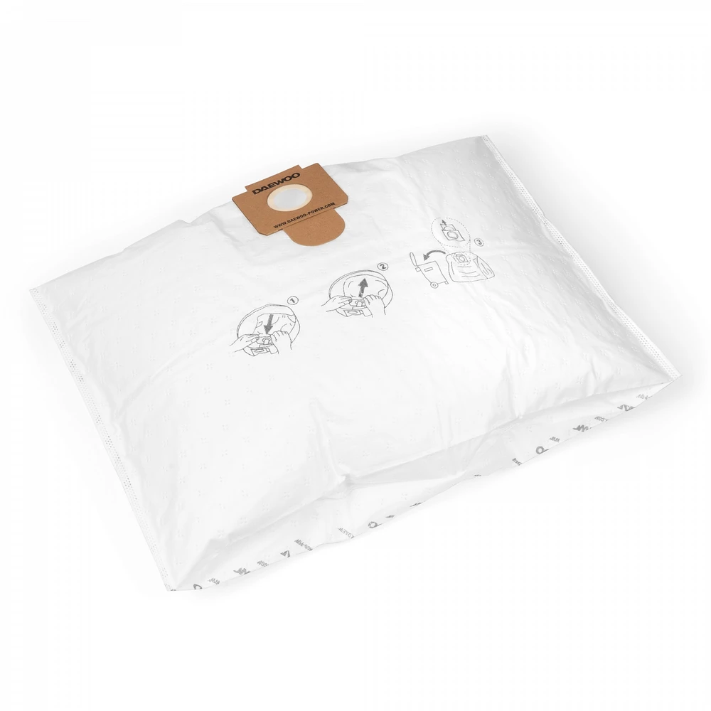 Maišelis do odkurzacza Daewoo VACUUM ACC DUST BAG TEXTILE/3PCS DAVC 60TB DAEWOO