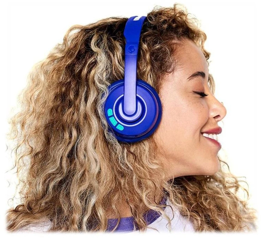 Skullcandy | Belaidės Ausinės | Cassette | Belaidės/su laidu | Ant ausų uždedamos | Mikrofonas | Mėlyna