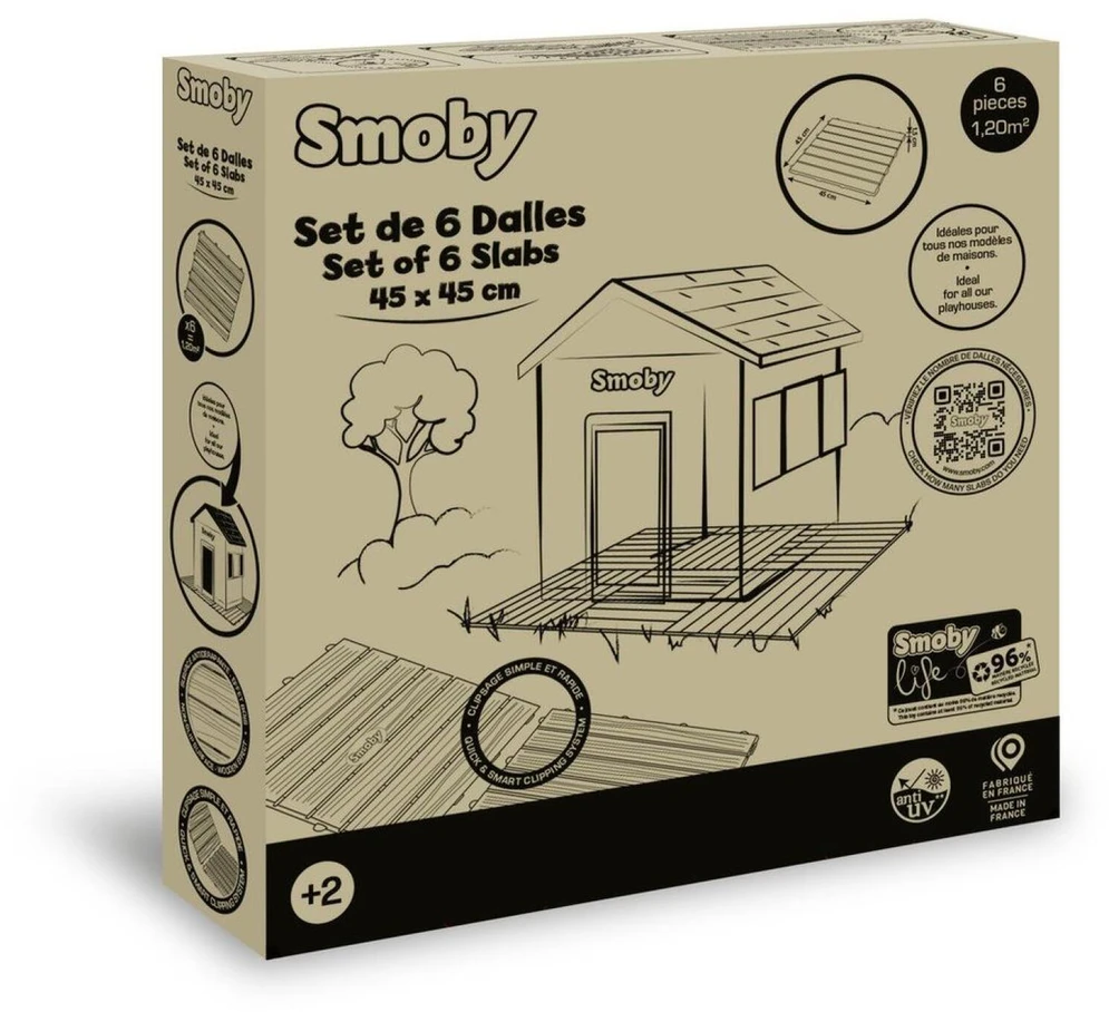 Smoby Podłoga Grindys „Life“ sodo nameliui